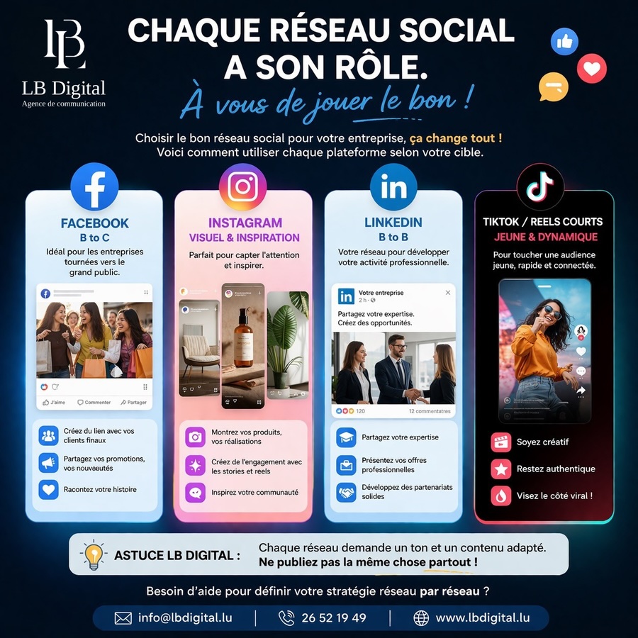 reseaux sociaux By LB