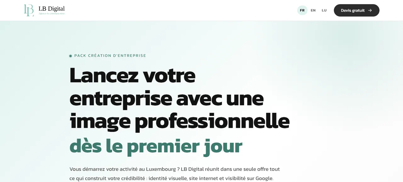 Pack Création d'Entreprise
