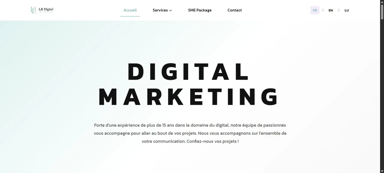Création de sites internet