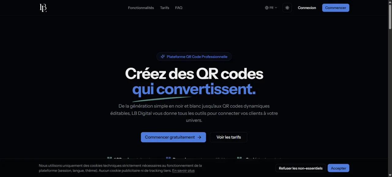Générateur de QR codes
